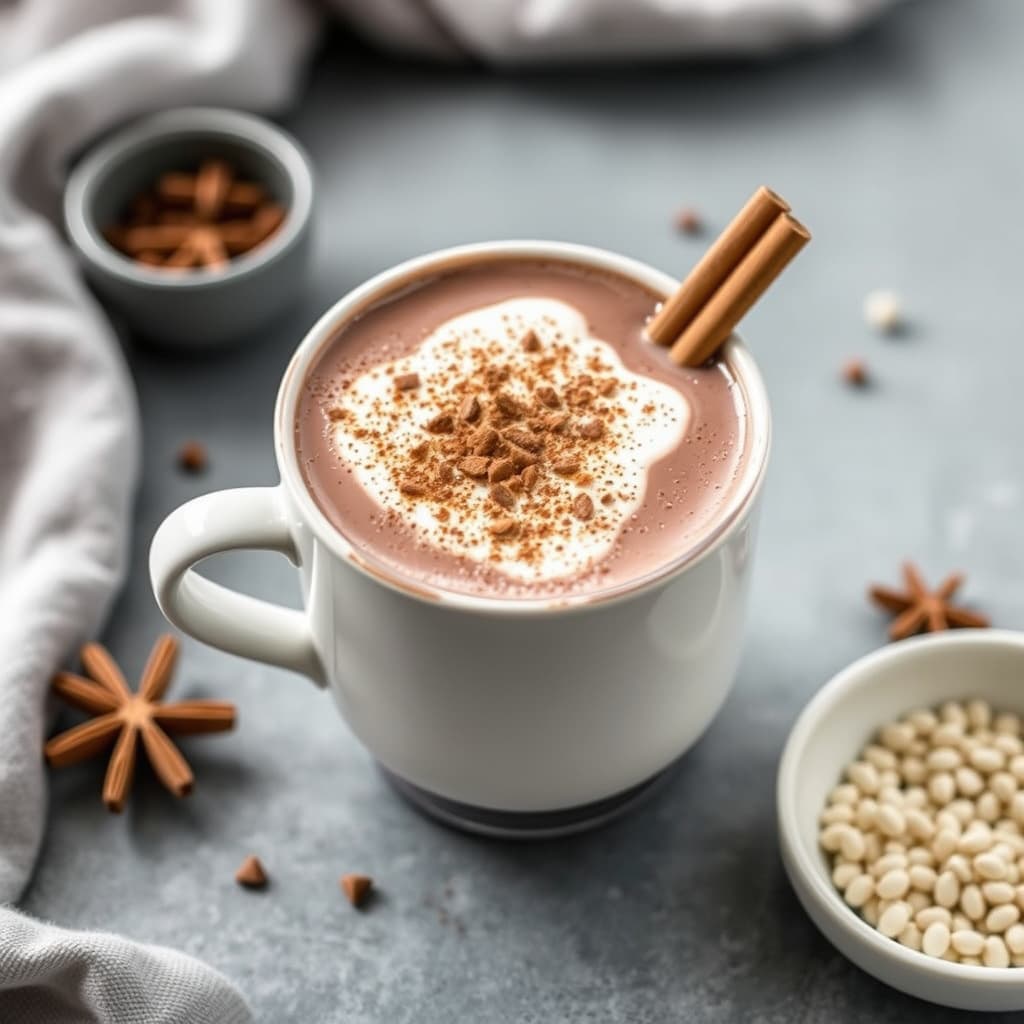 Krydret soyahot chocolate