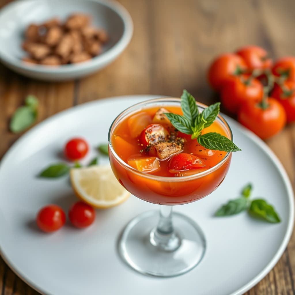 Krydret tomatcocktail