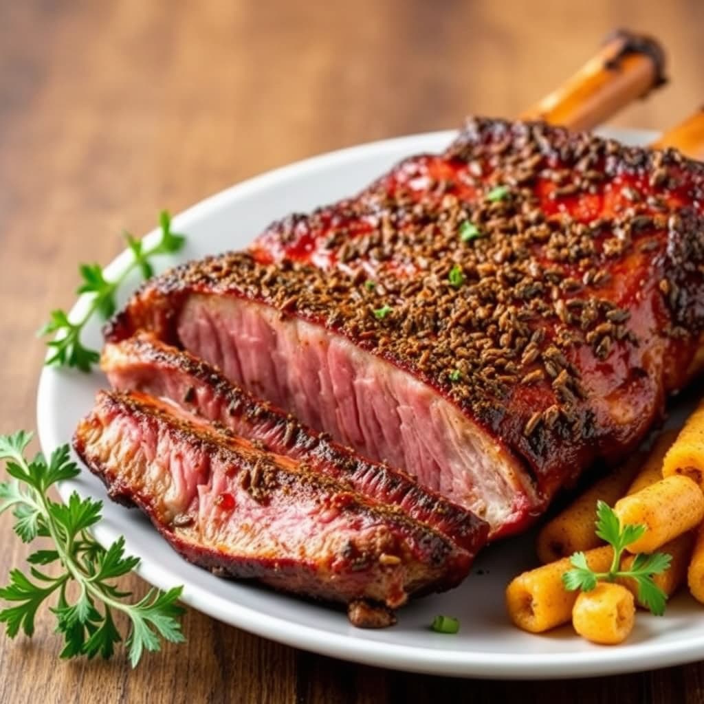 Krydret tri-tip med krydderblanding