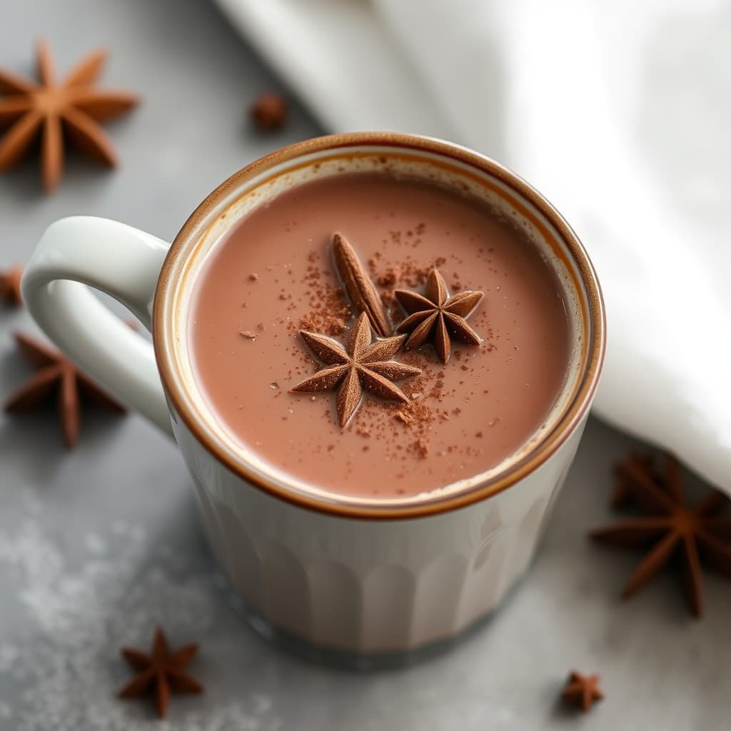 Krydret varm sjokolade med chai