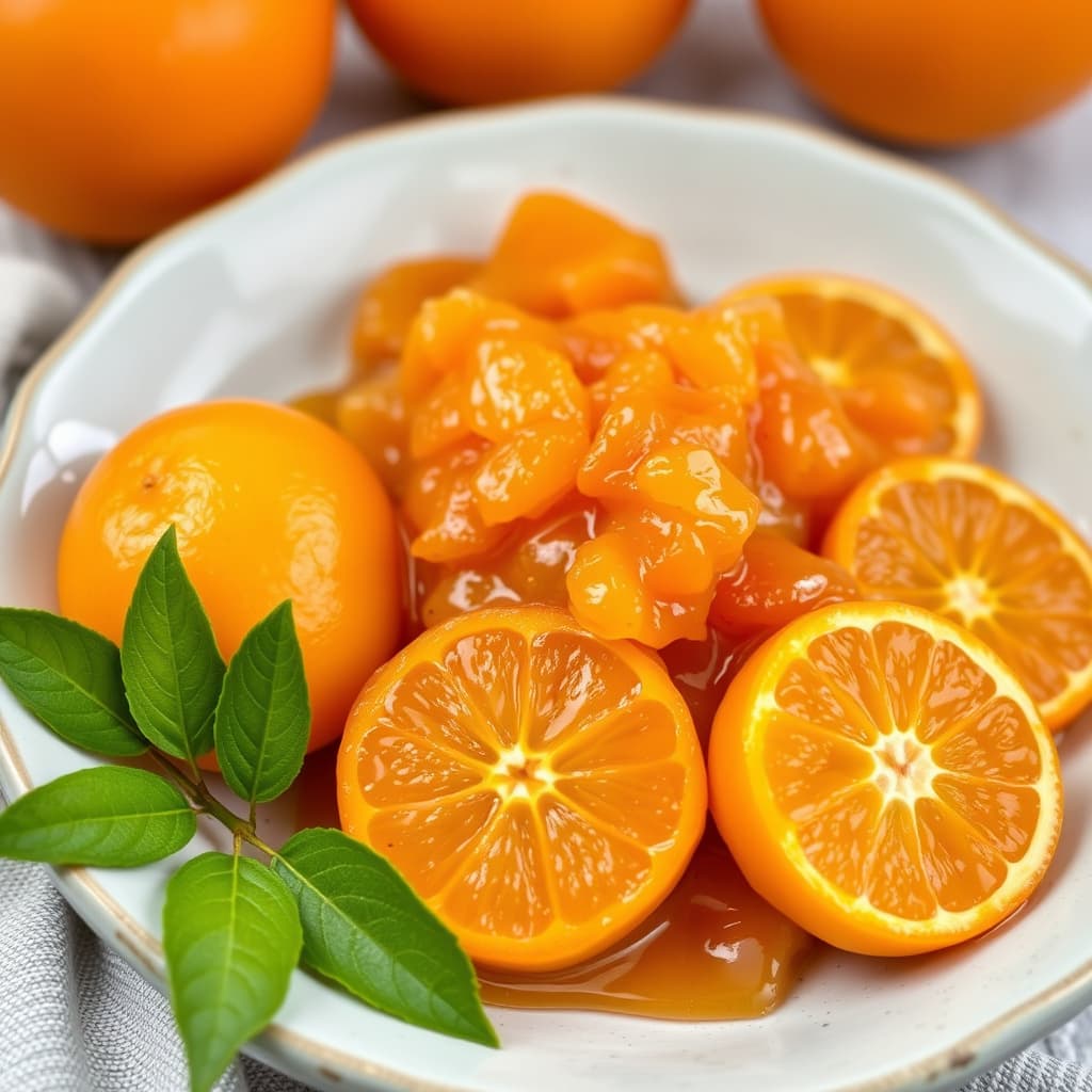 Kumquat, Sevilla-appelsin og aprikosmarmelade