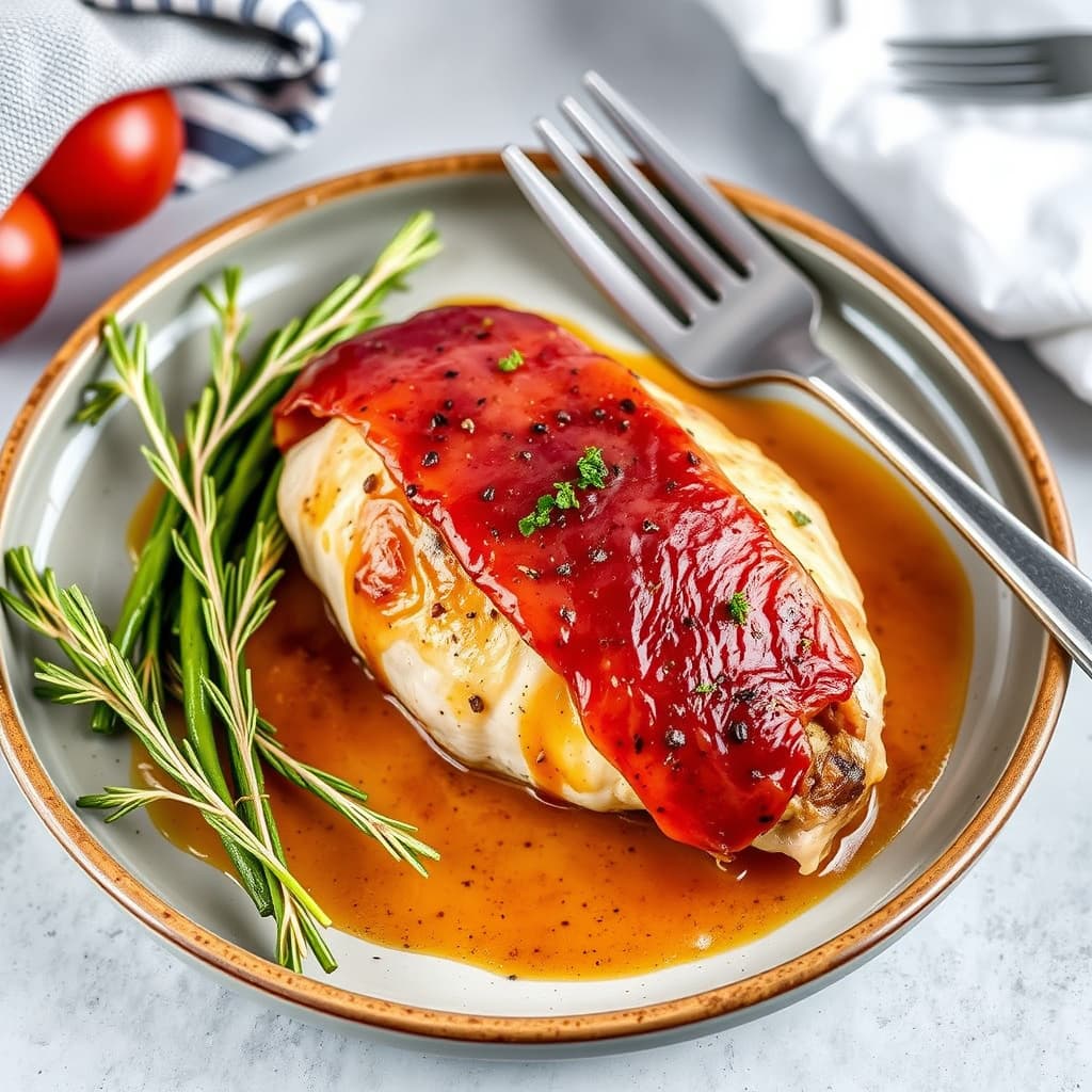 Kylling innbakt i prosciutto