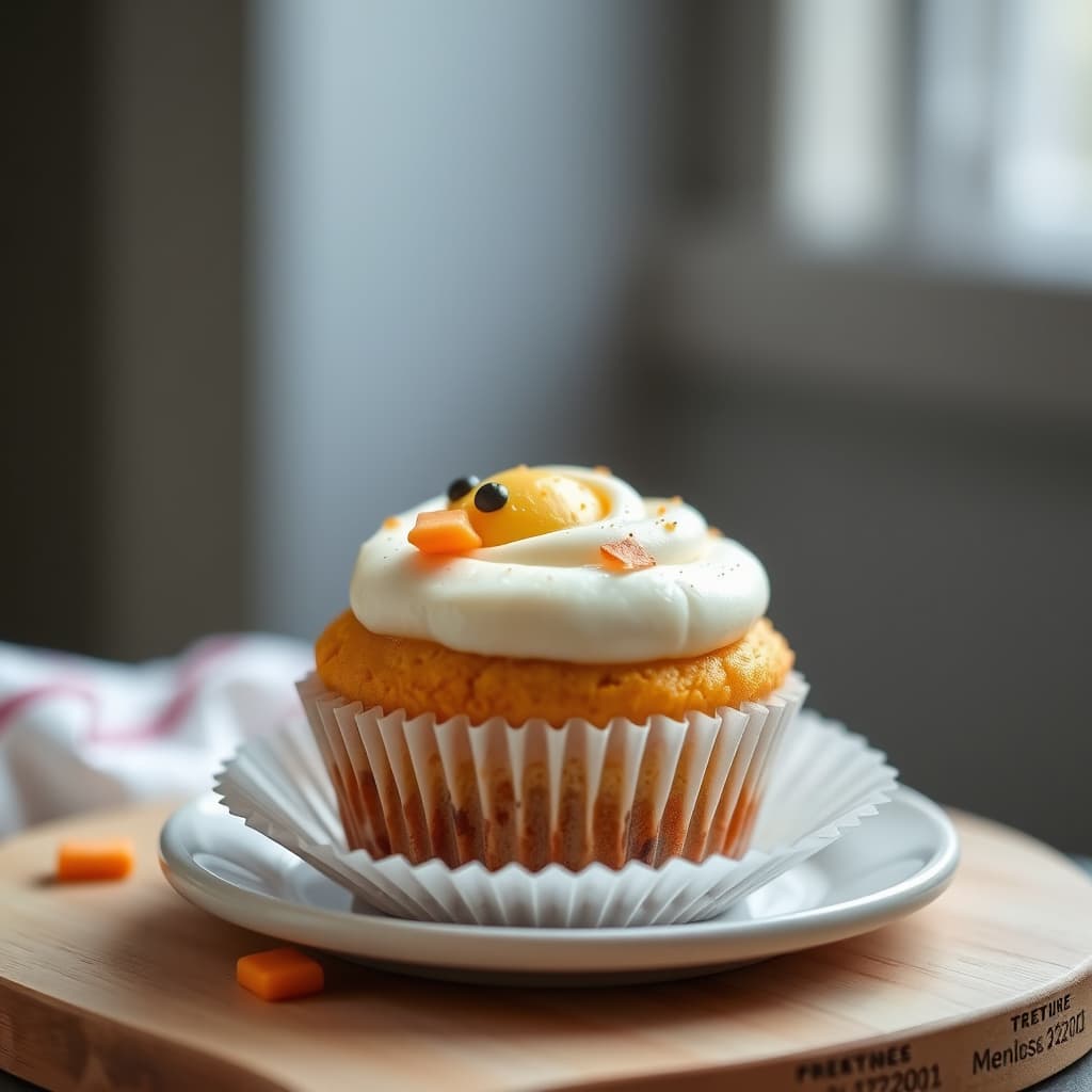Kylling- og eggcupcake