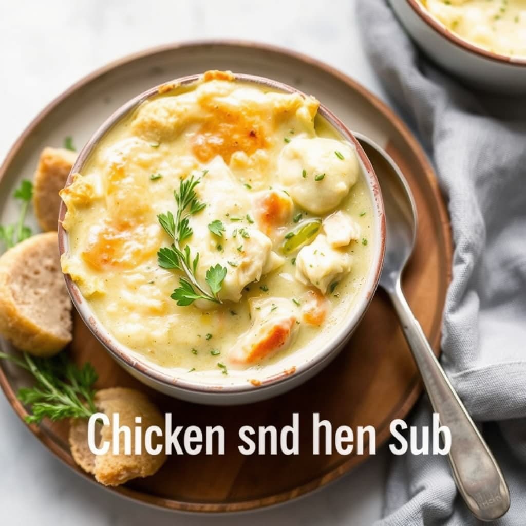 Kylling- og urtepottgryte