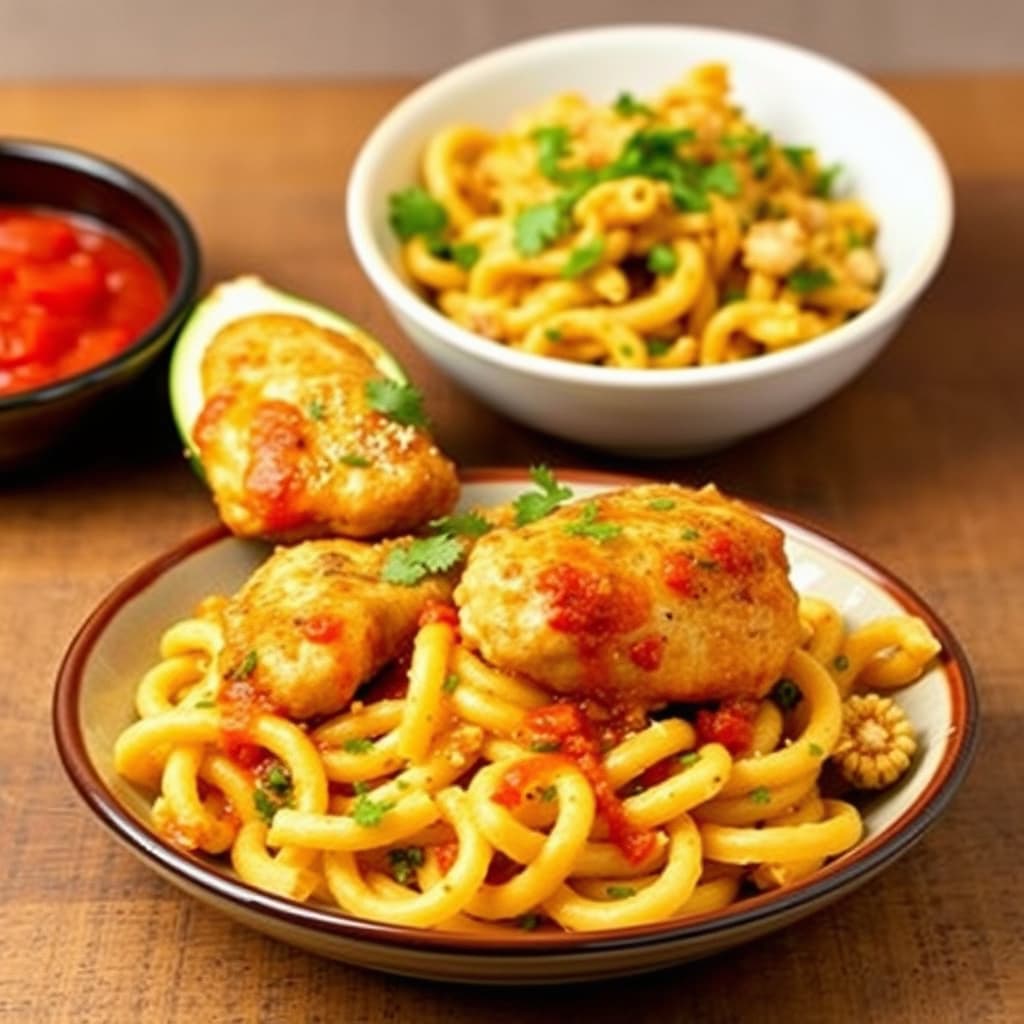 Kylling Riggies og 'Scarole med sjel