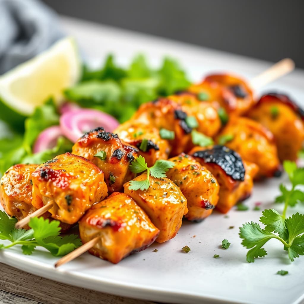 Kylling Tikka Kebab