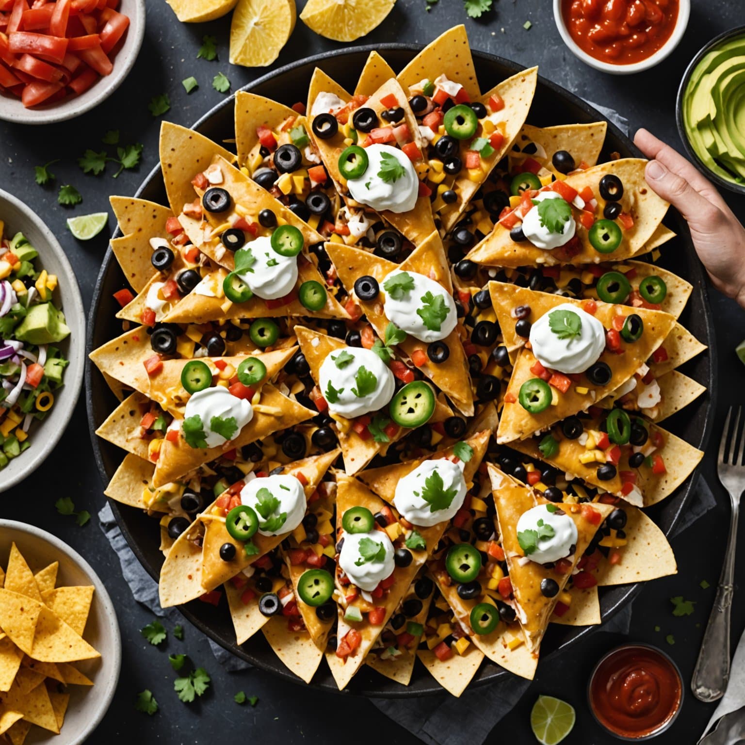 Kyllingnachos med Reynolds Wrap®