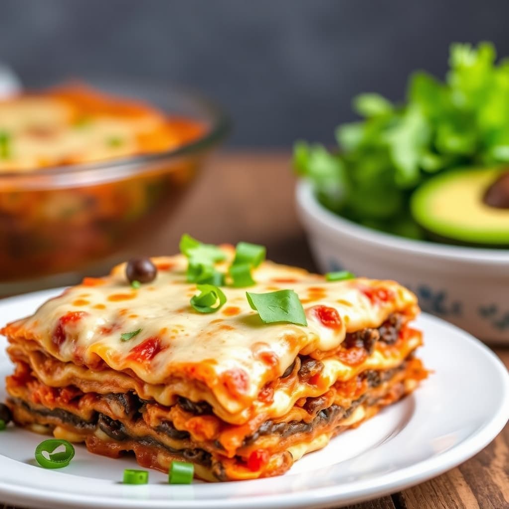 Lagvis Tex-Mex-lasagne