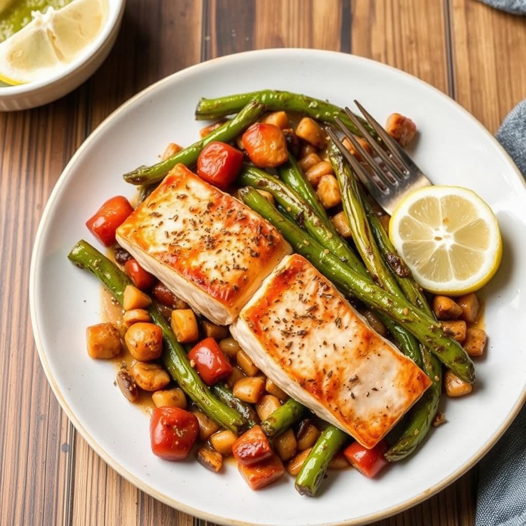 Laks raskt tilberedt