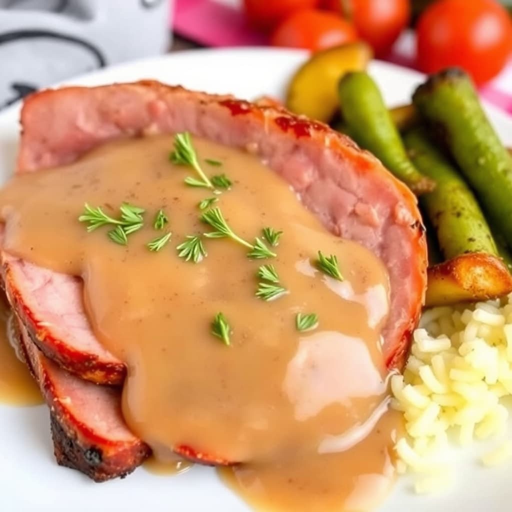 Landsskinke med rød øyesaus