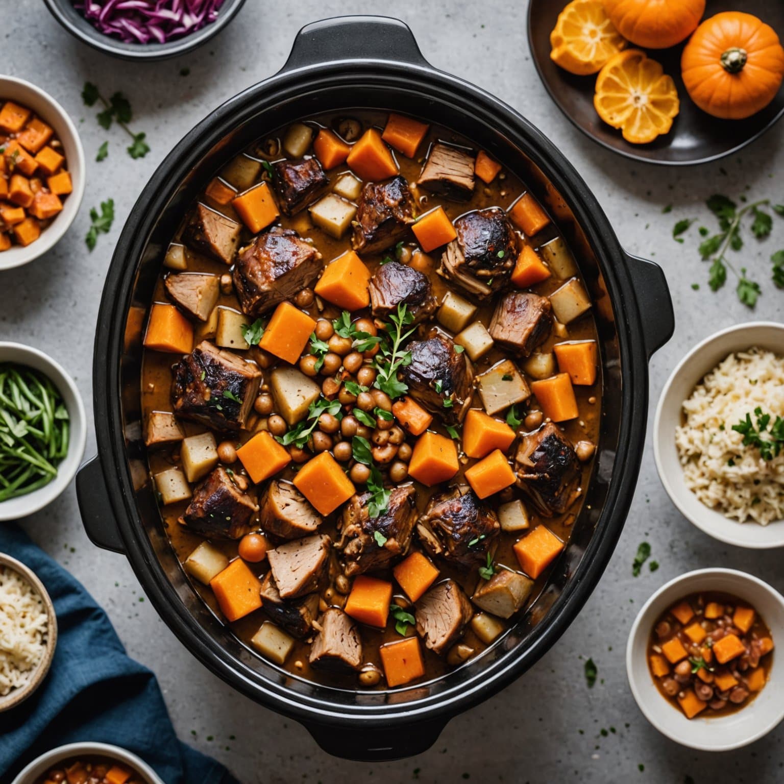 Langsomkokt kosher høstmiks