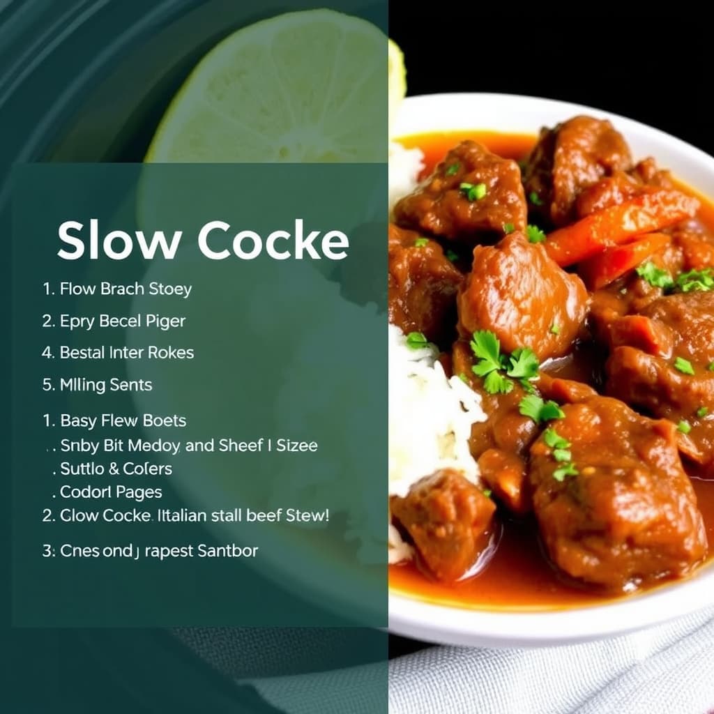 Langtidskokt italiensk oksegryte