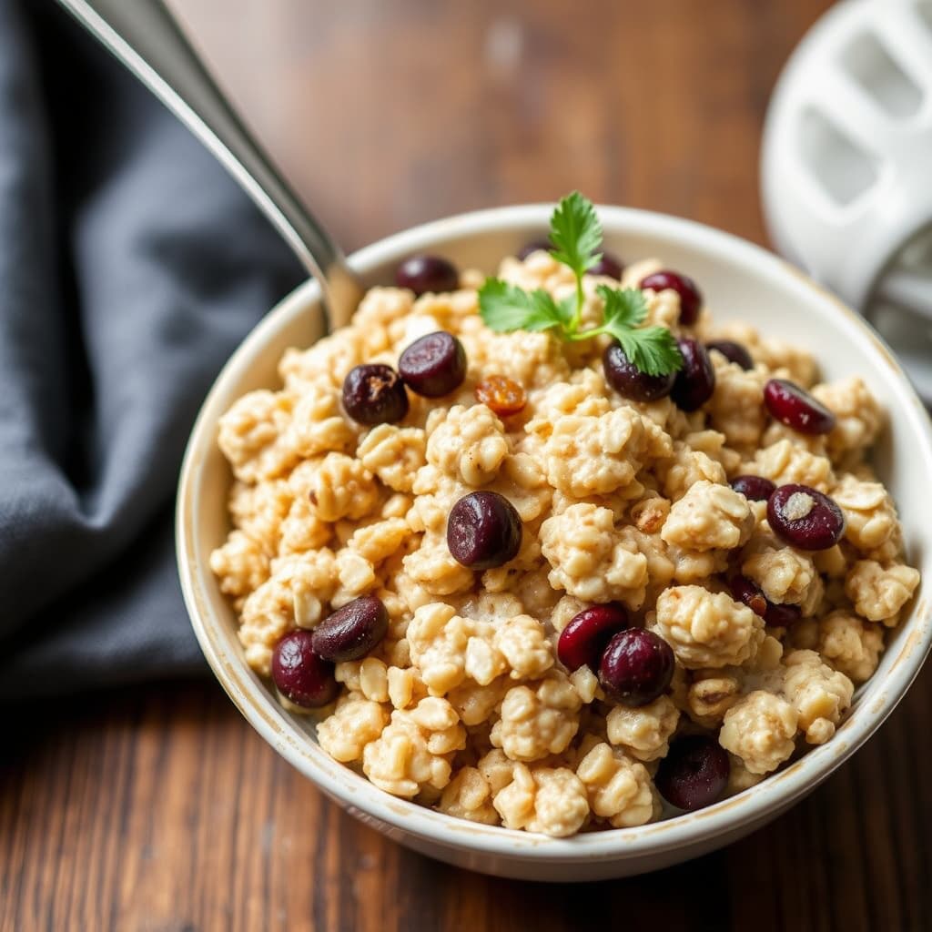 Langtidskokte havregryn i slow cooker