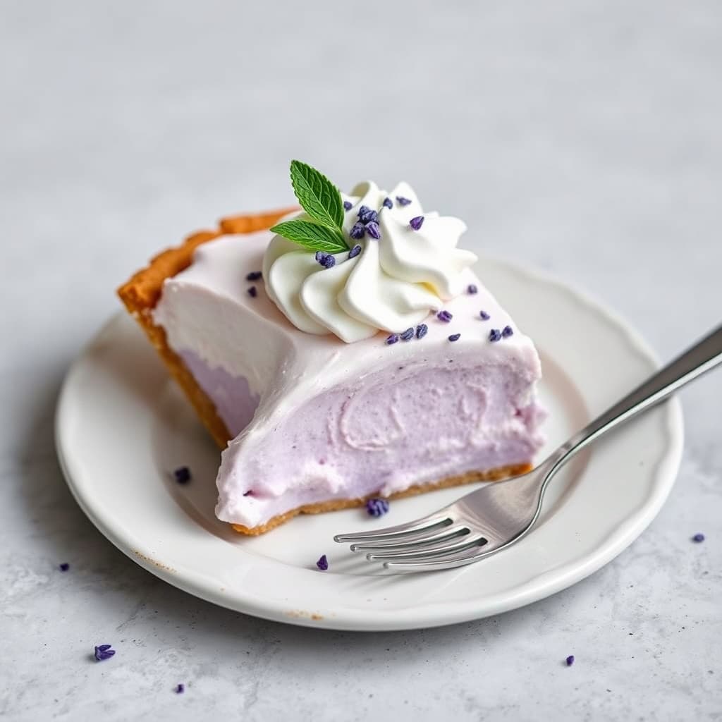 Lavendelis med iskrempai