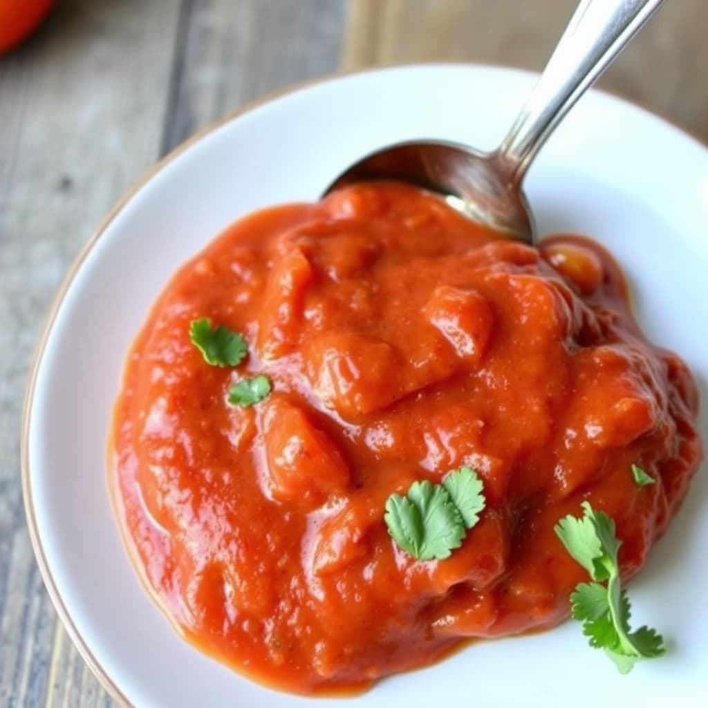 Lavfett ovnsbakt tomatsaus