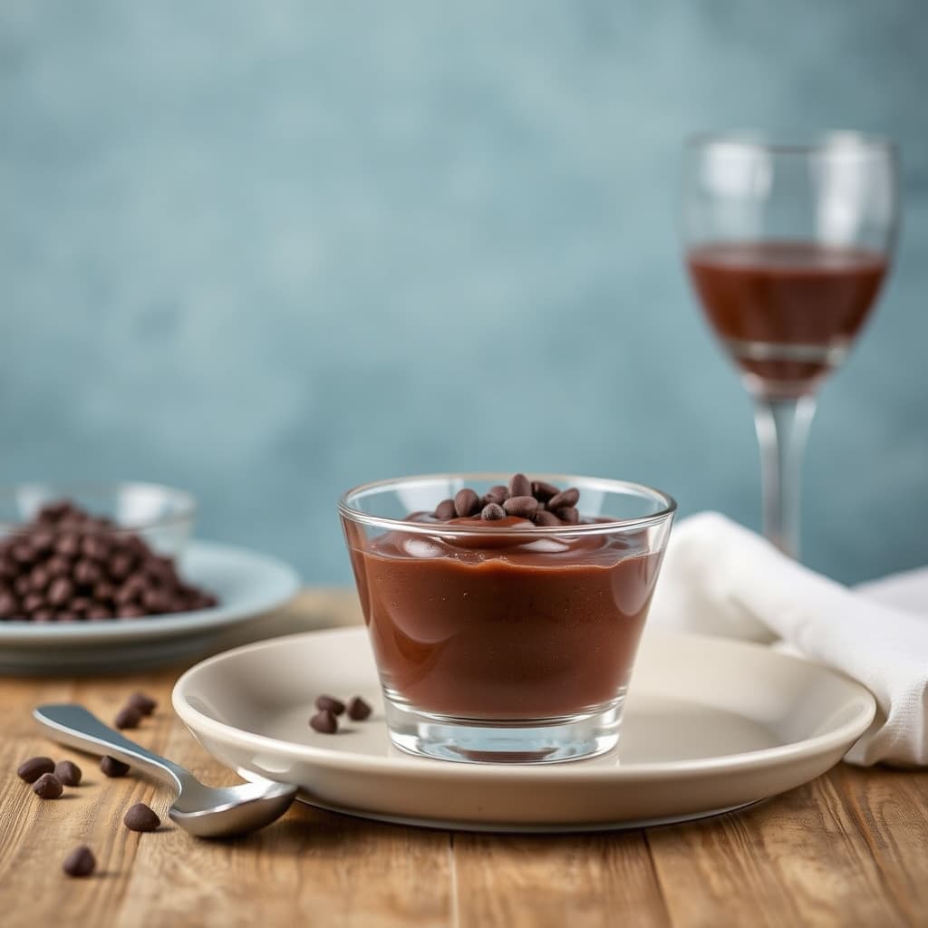Lavfett sjokoladepudding