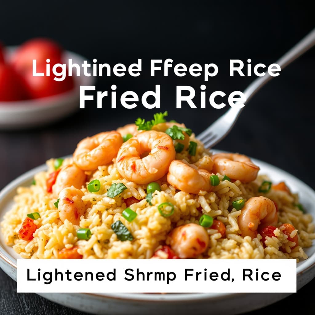 Lettvint stekt ris med reker