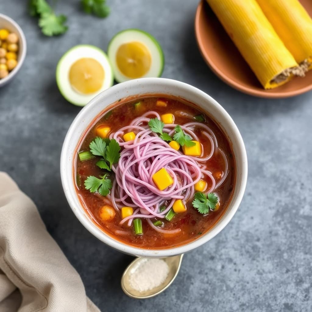 Lilla risnudelsuppe med maisvin: Hu Tieu Thiem