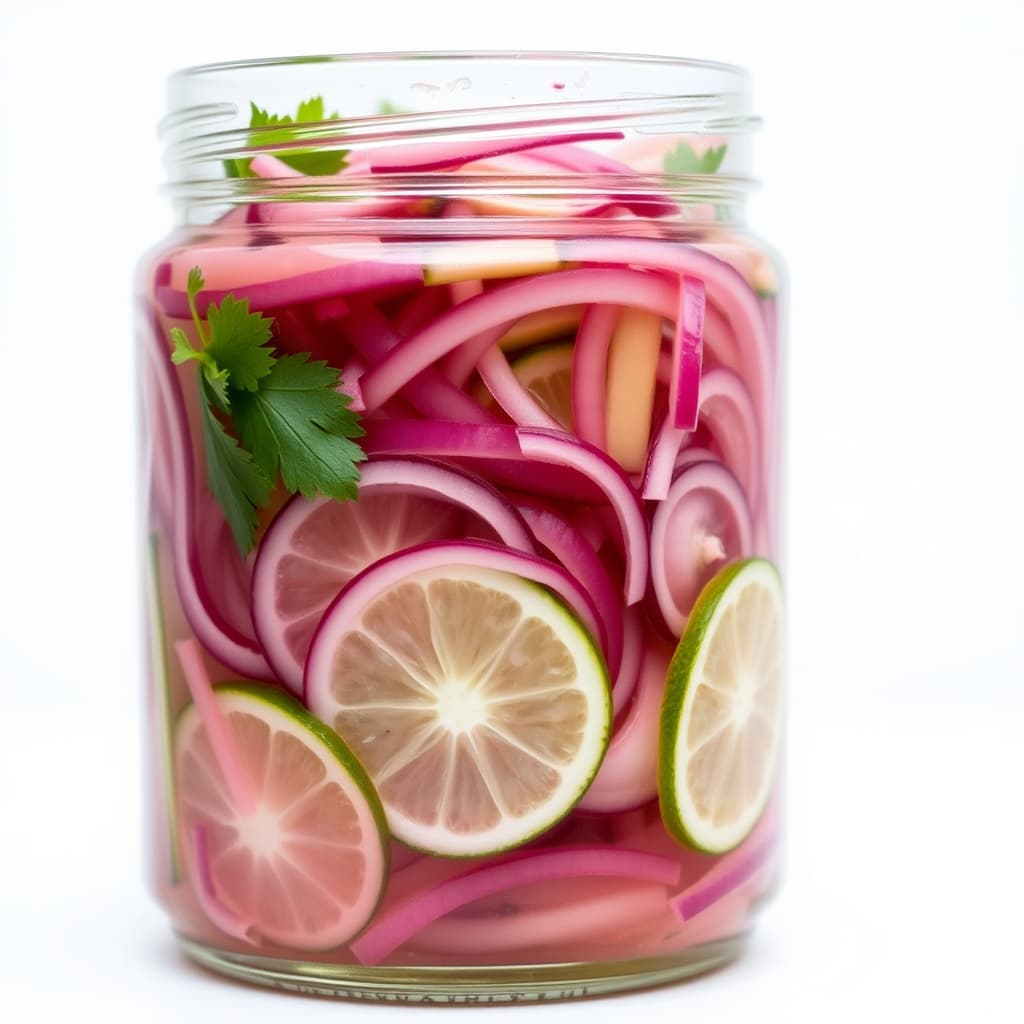 Lime-innsilt rødløk