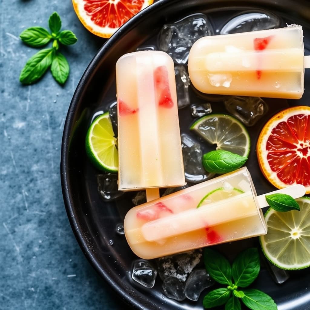 Lime- og grapefrukt-daiquiri-is-pops