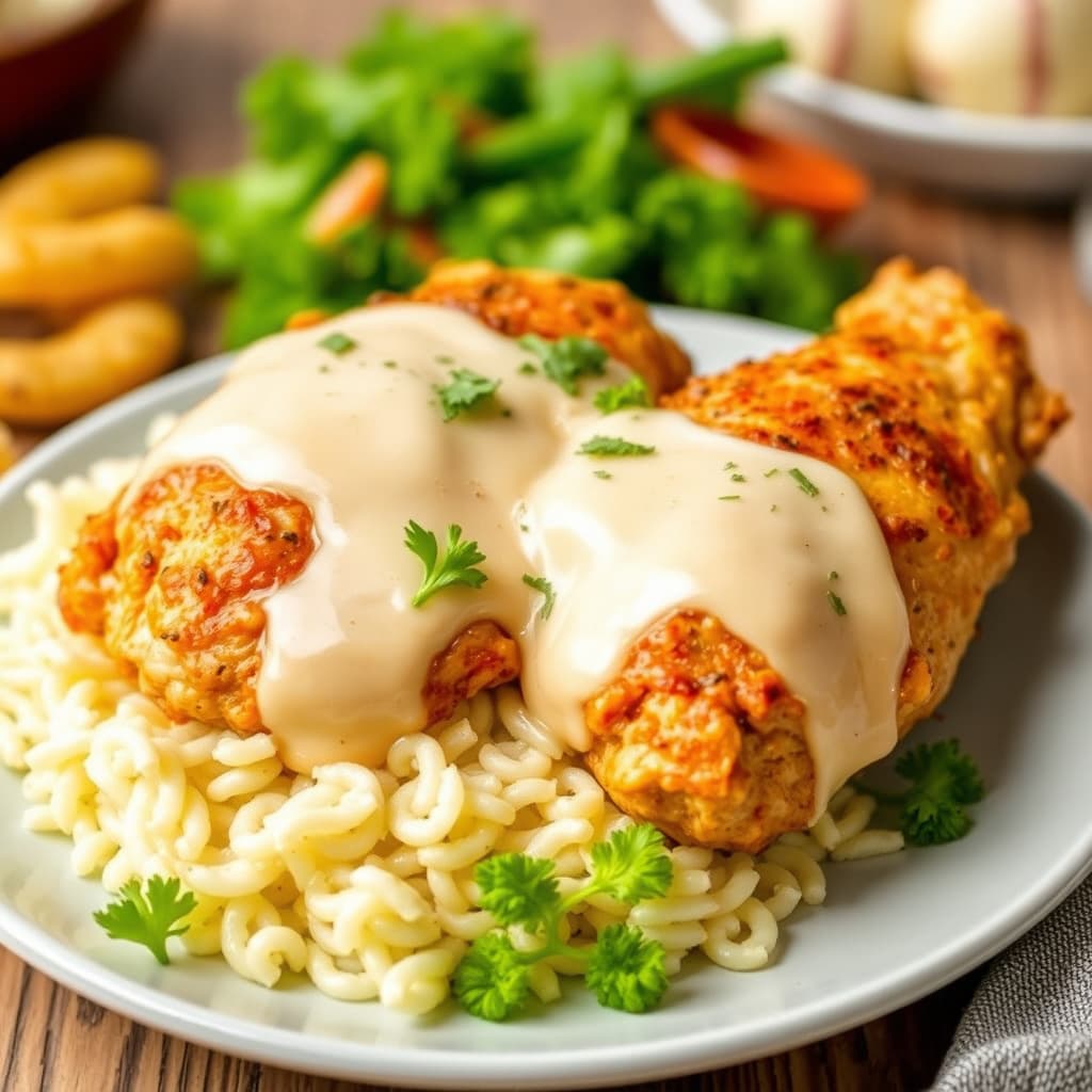 Lindas falske og grillede kylling