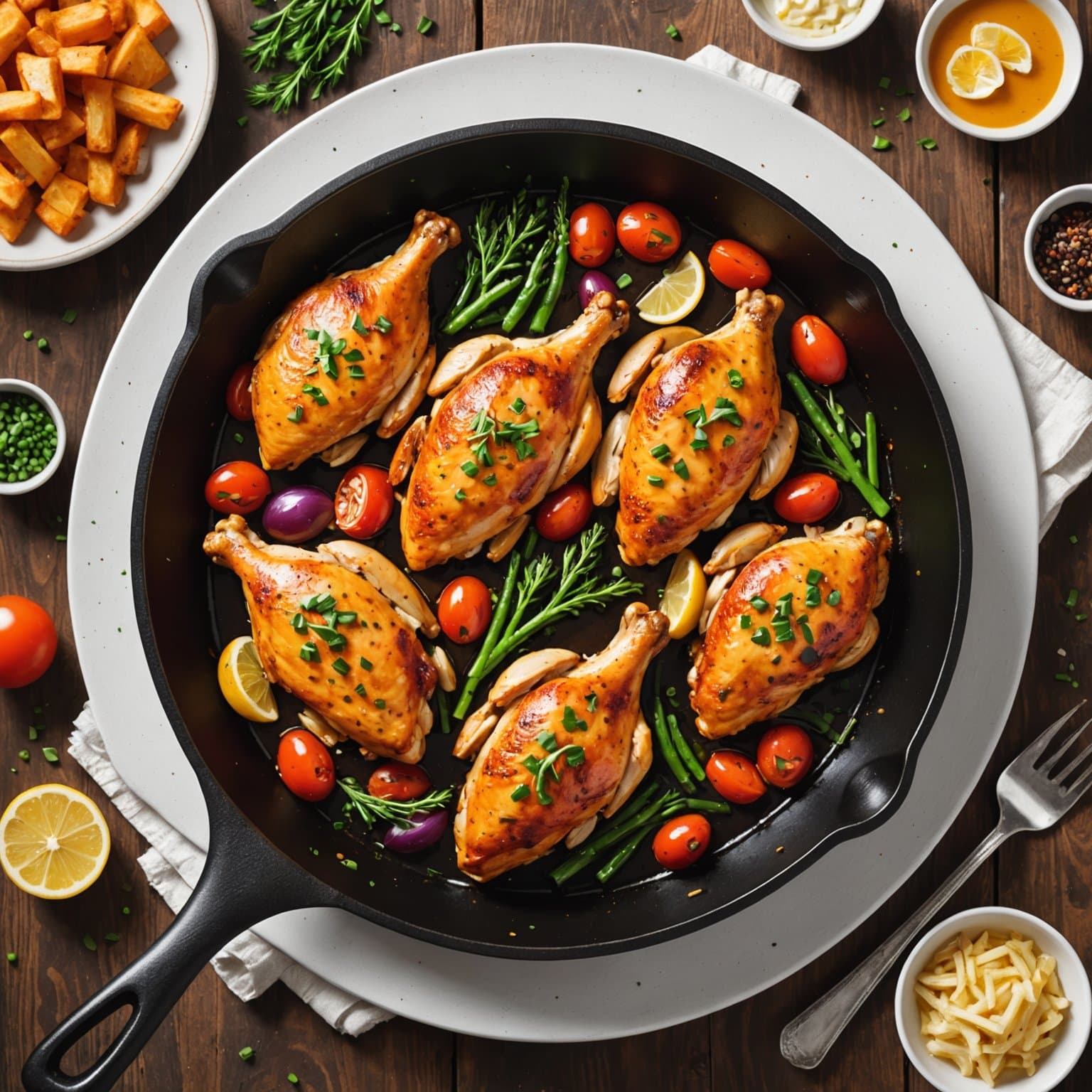 Lisas 1-panne kylling