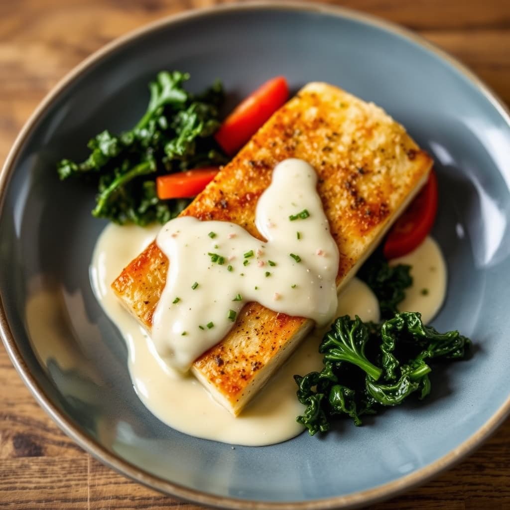 Lloyd Feit: Stekt skatevinge med grønnkål og hot pepper beurre blanc