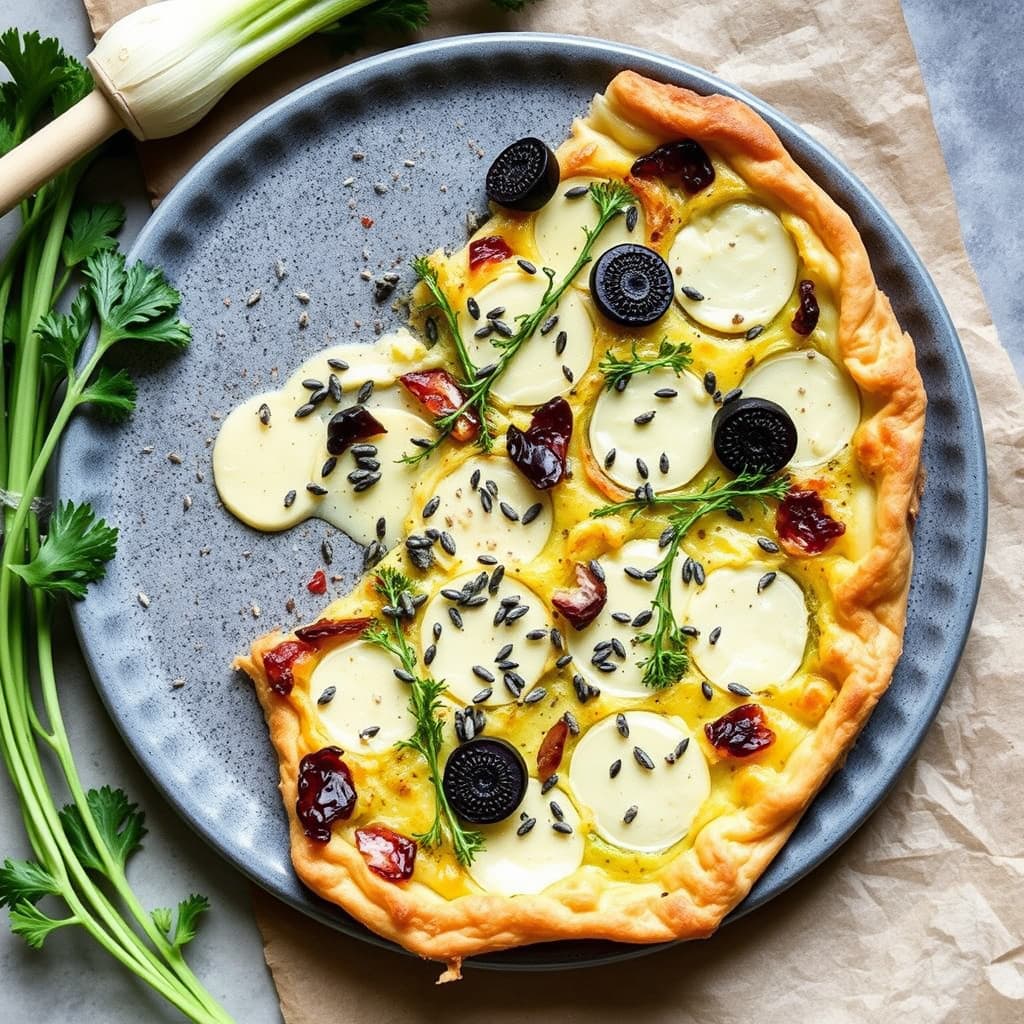 Løk-, fennikel- og valmuefrøterte