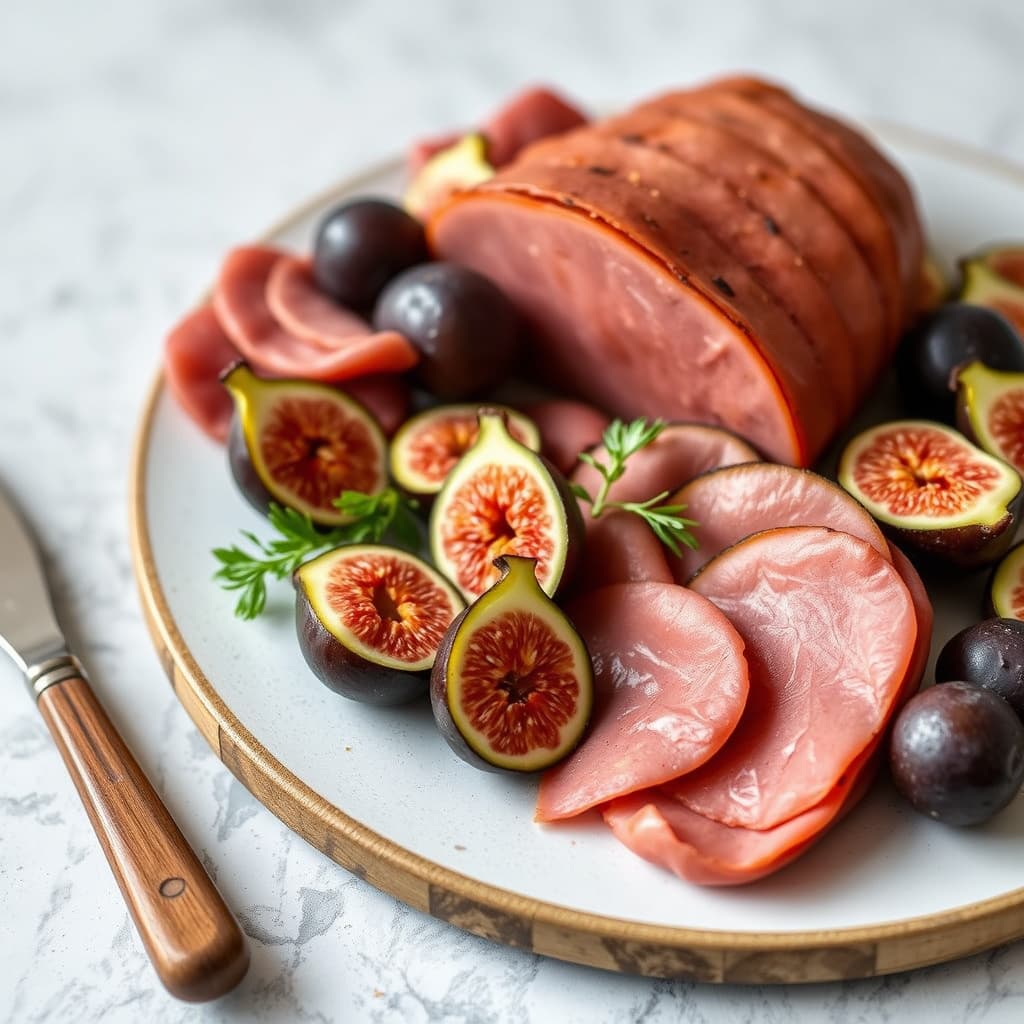 Lomo-skinke og fikenfat