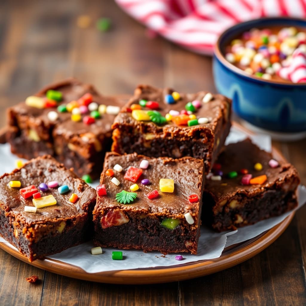 Luau Brownies