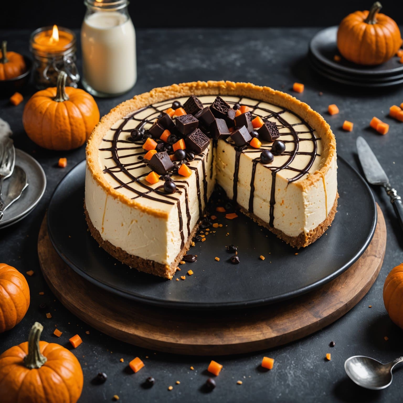 Lurer du på godteri eller kake? Cheesecake