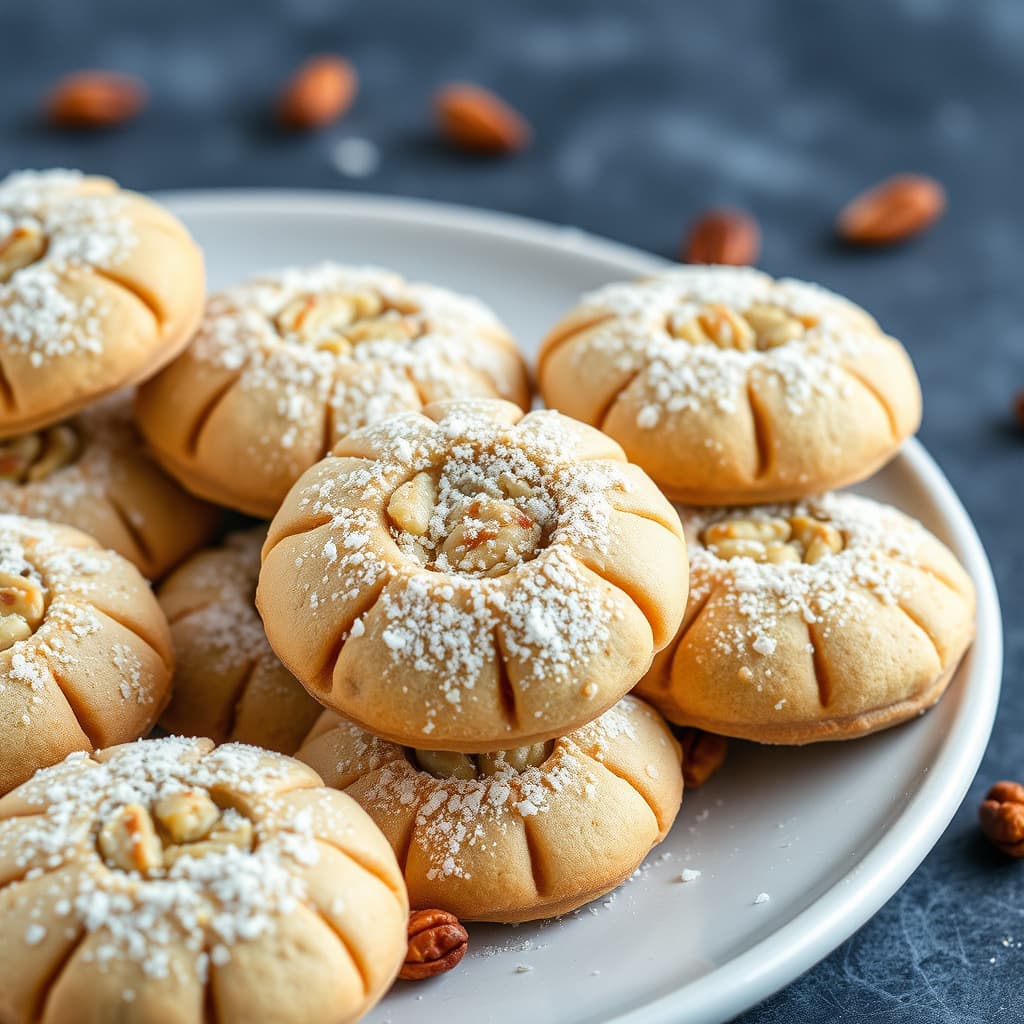 Ma'amoul (nøttefylte småkaker)