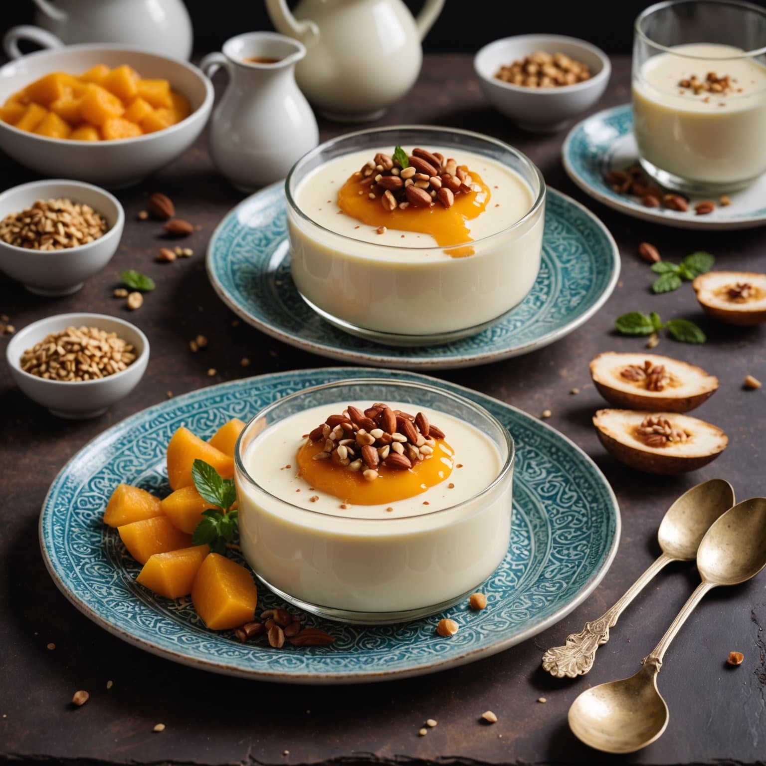 Mahalabia (Midtøsten-inspirert melkepudding)