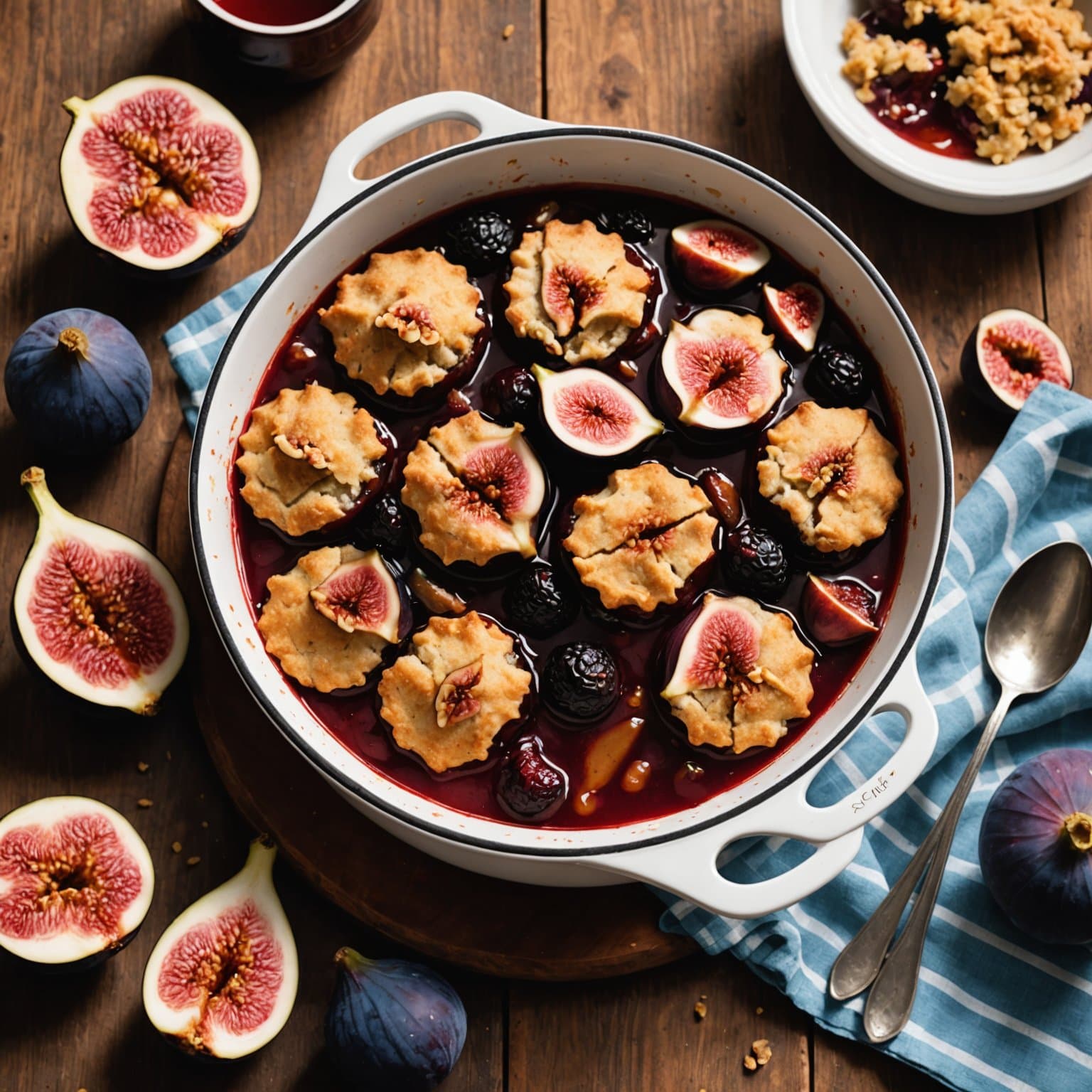 Mamma K's syltetøy- og fruktpaj