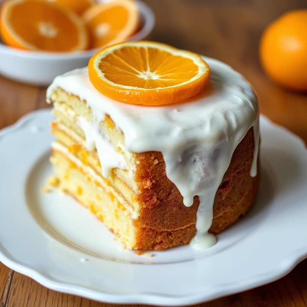 Mandarin Orange Cake III