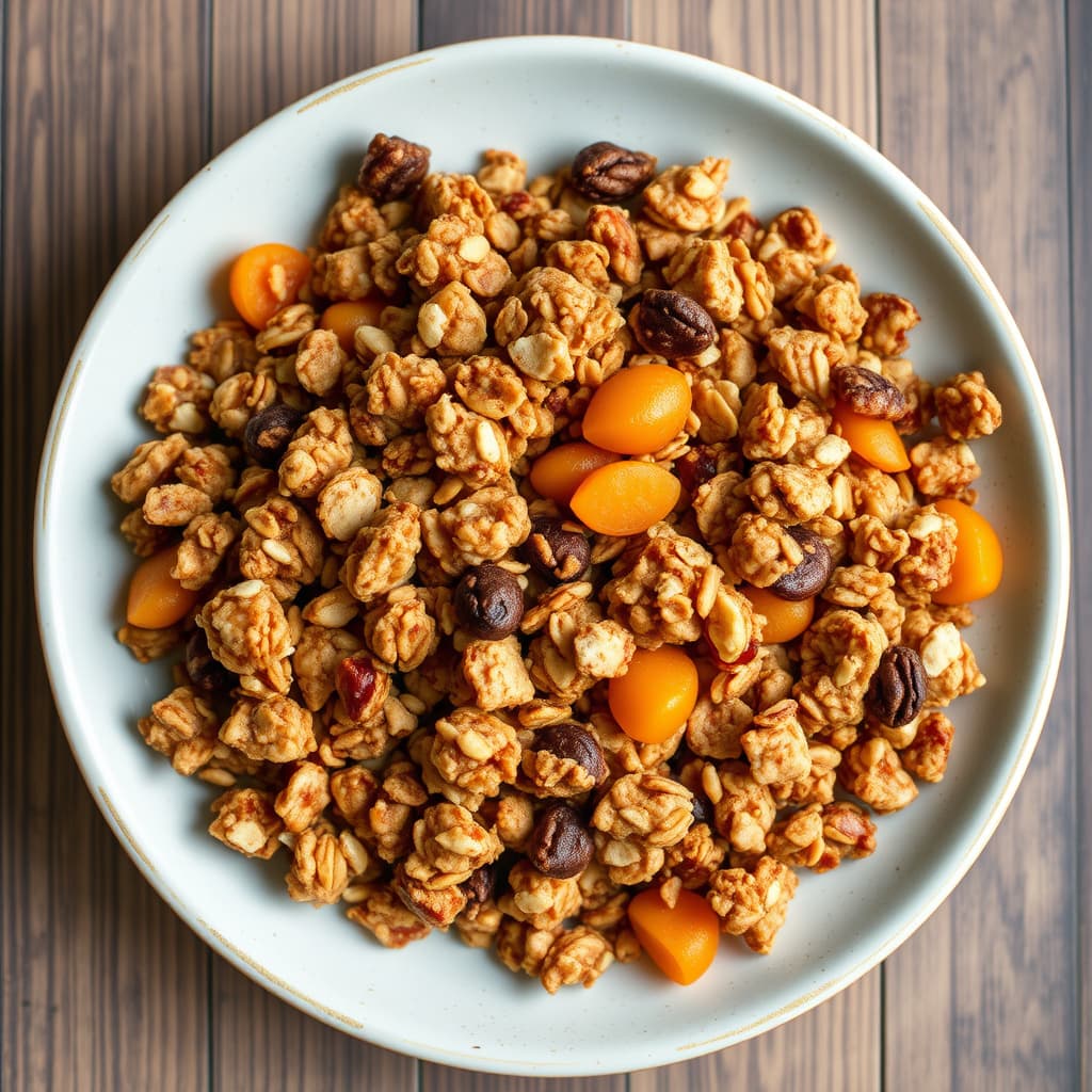 Maple aprikosgranola