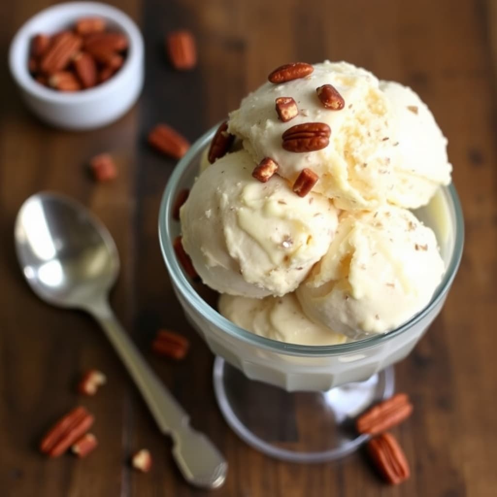 Maple Butter-Pecan iskrem