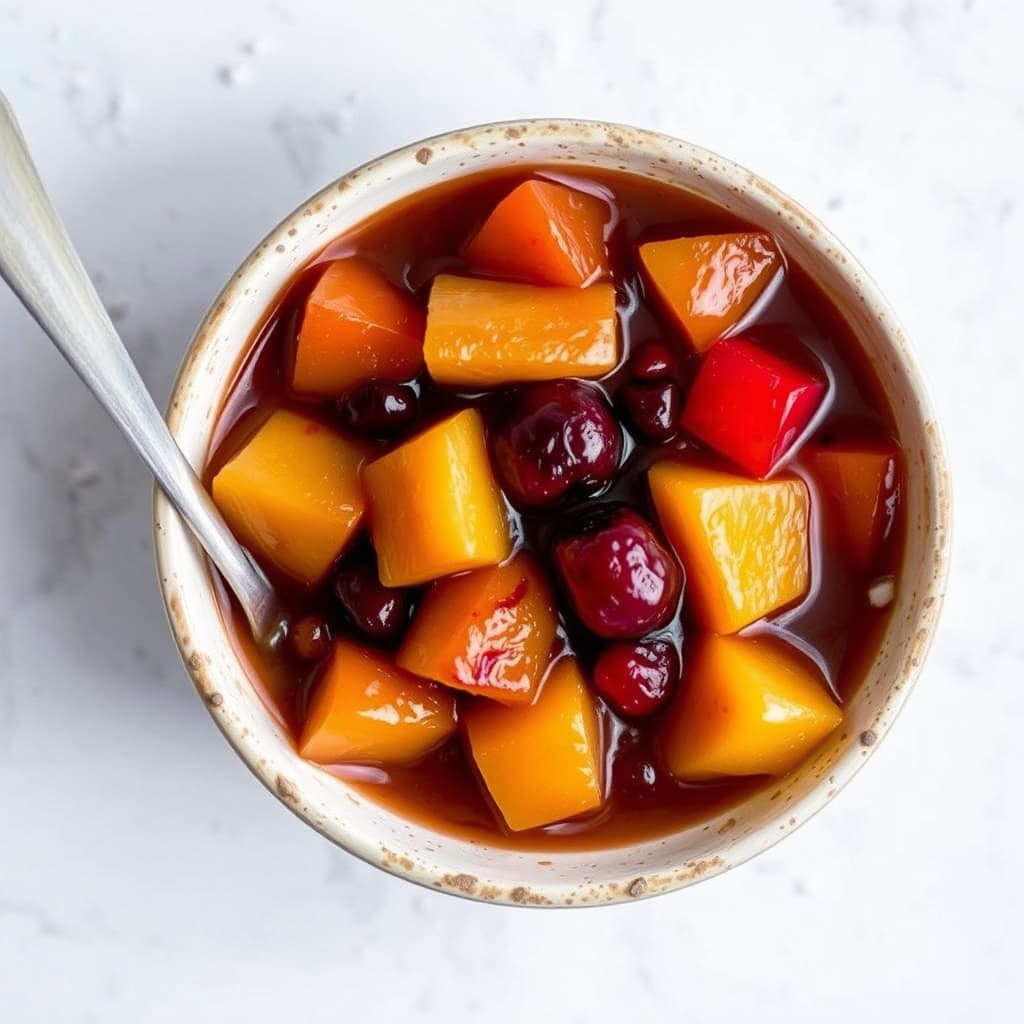 Maple Fruit Compote