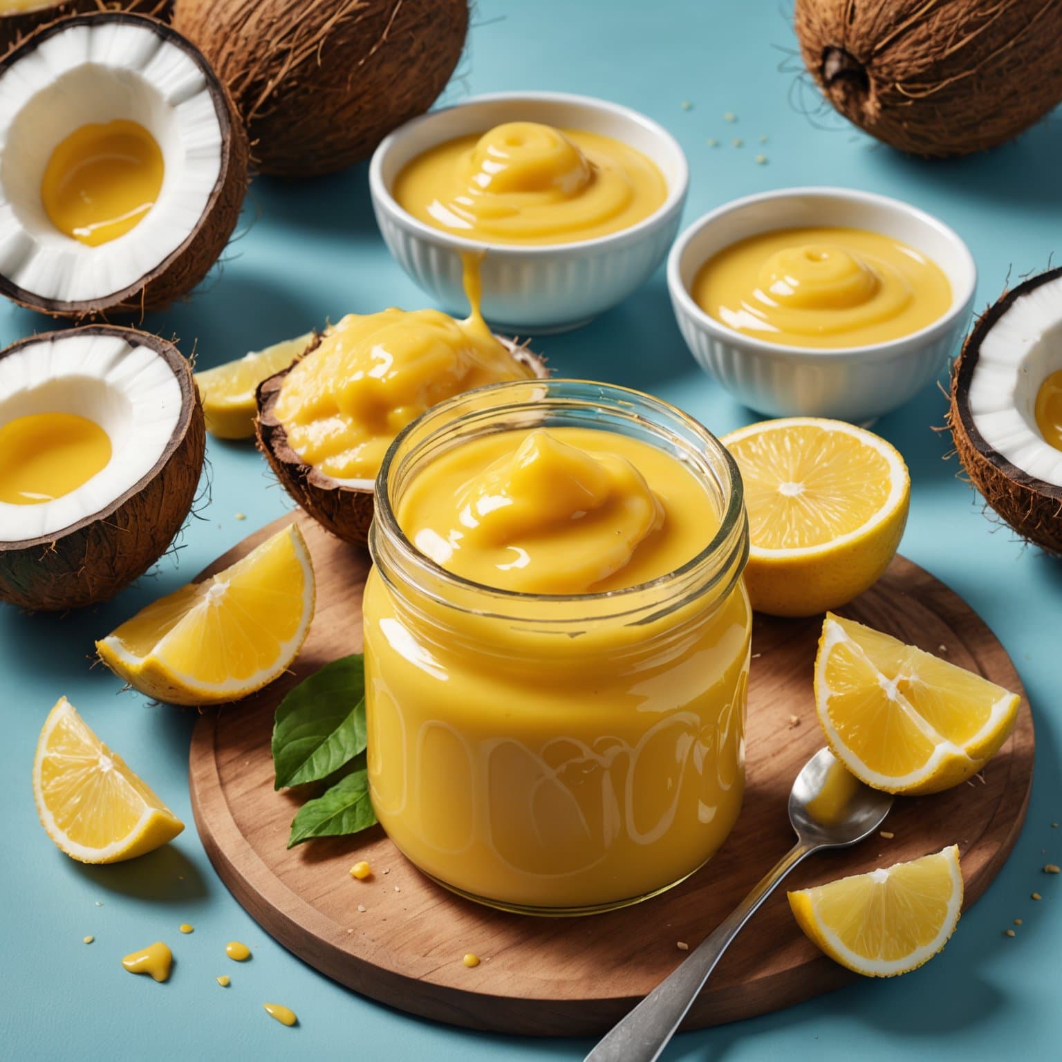 Marios kokos- og sitronkrem