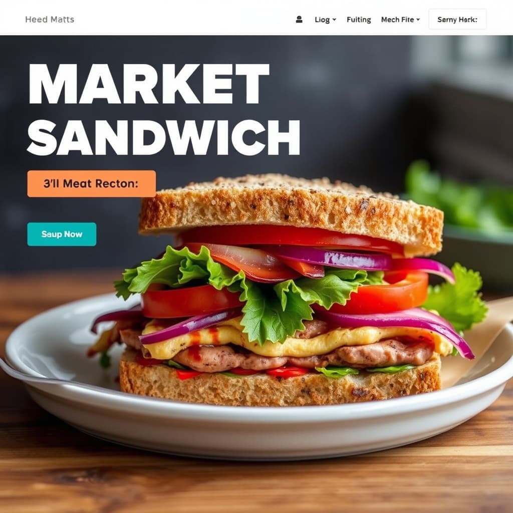 Markedssandwich