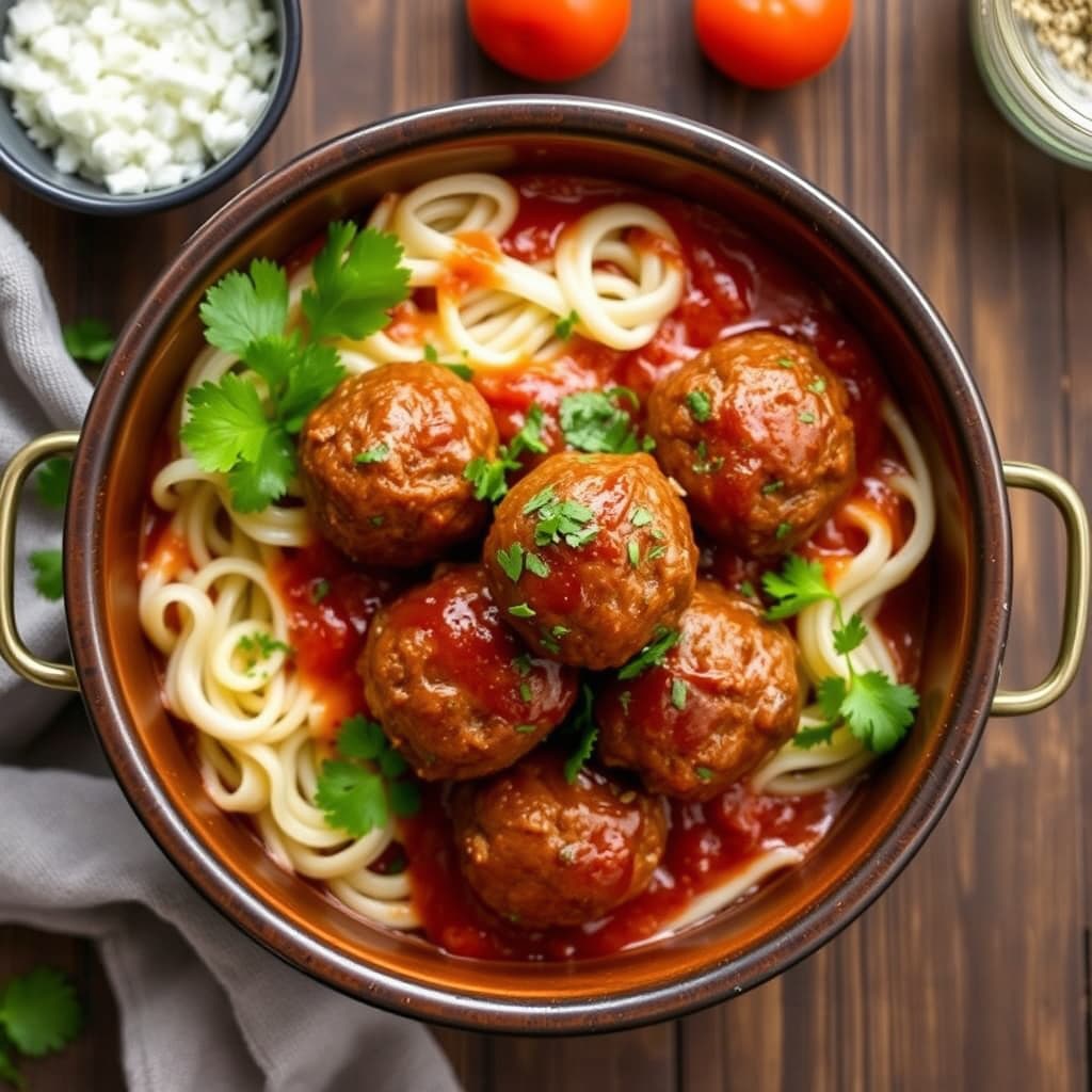 Marokkansk kjøttboller i tagine