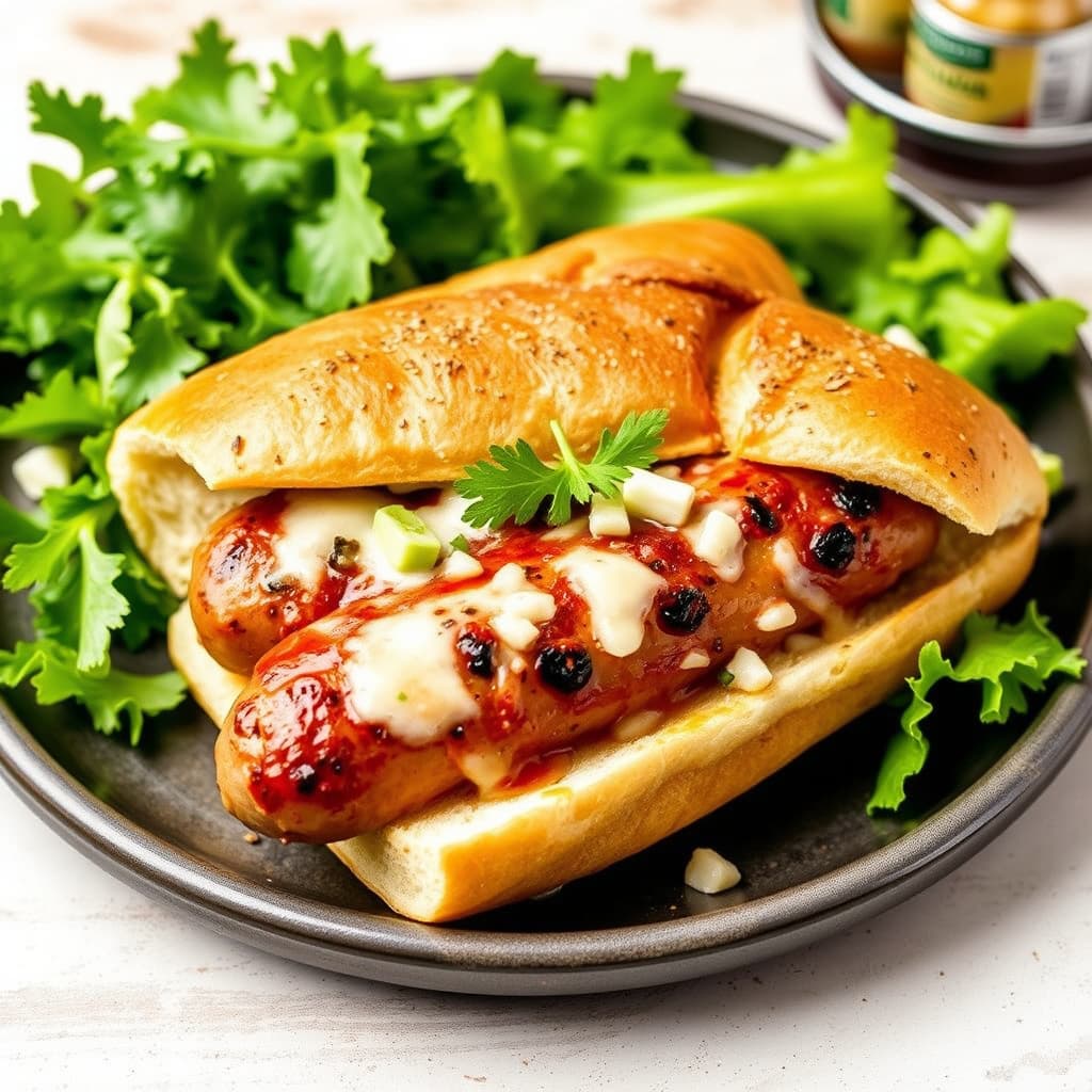 Maxwell Street-polsk pølse-sandwiches