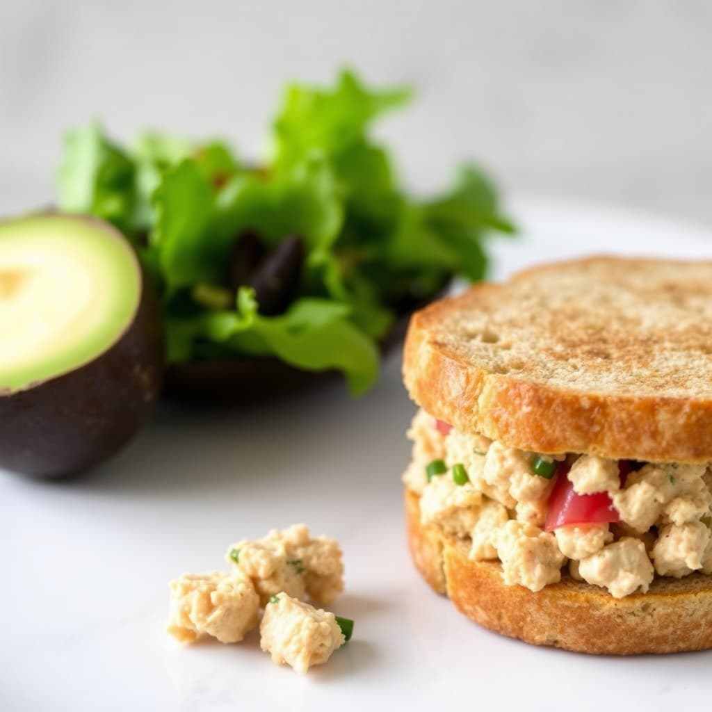 Mayo-fri tunfiskfyll til sandwich