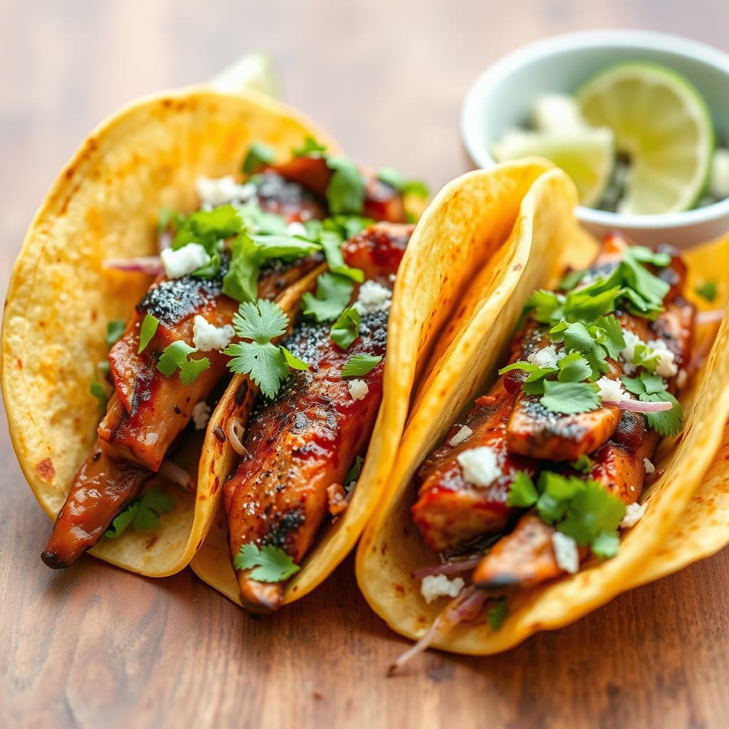 Mazatlan-røkt marlin-tacos