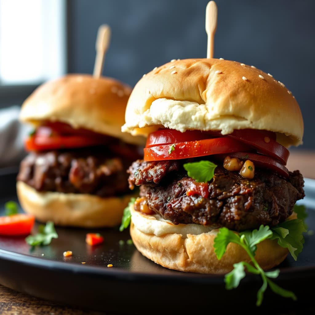 Mediterrane Bisonburgere