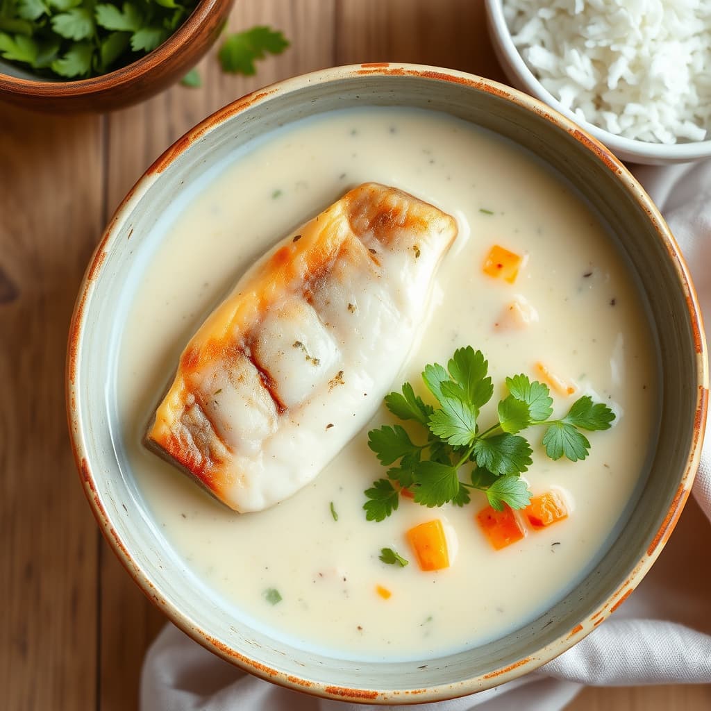 Meen Moilee: Fisk i aromatisk kokosmelk