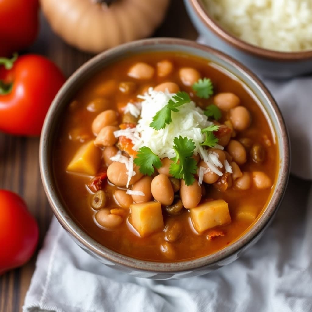 Meksikansk bønnesuppe ("Frijoles De La Olla")