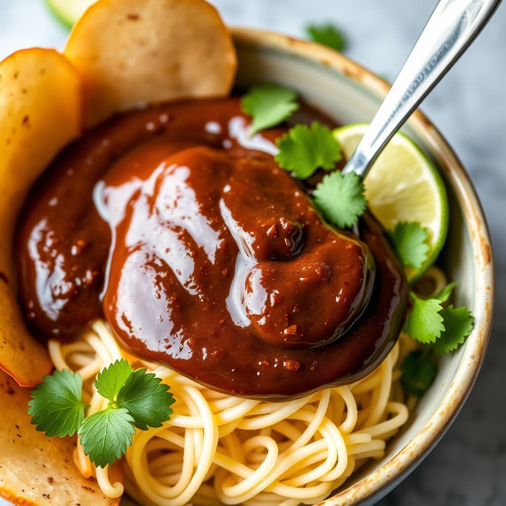 Meksikansk sjokoladesaus