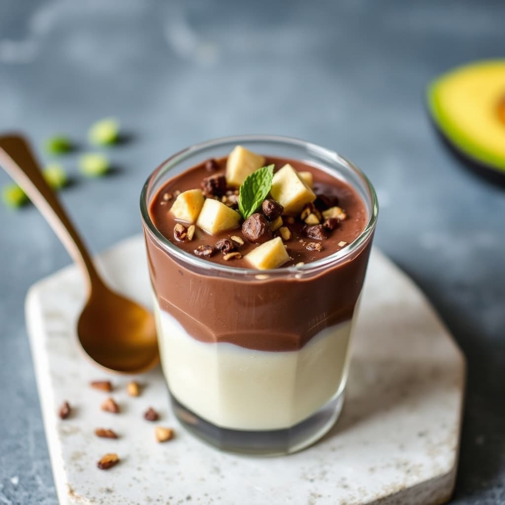 Meksikansk sjokoladetofu-pudding