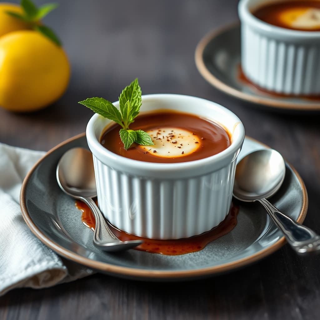 Melkechokolade og sitronpotet creme
